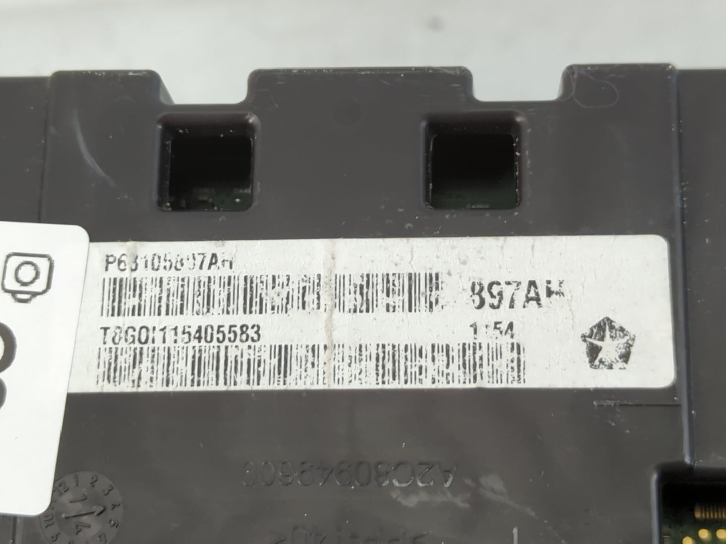 2015 Chrysler 200 Instrument Cluster Speedometer Gauges Fits OEM Used Auto Parts - Oemusedautoparts1.com