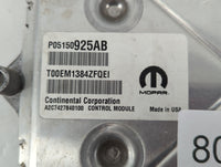 2015 Chrysler 200 PCM Engine Control Computer ECU ECM PCU OEM P/N:2959290 Fits OEM Used Auto Parts - Oemusedautoparts1.com