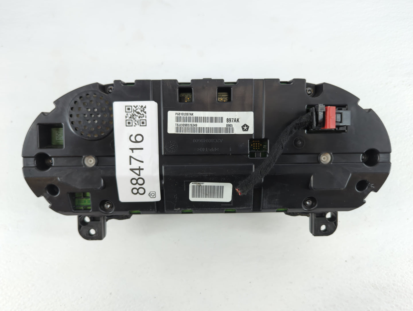 2015 Chrysler 200 Instrument Cluster Speedometer Gauges P/N:P68105897AK Fits OEM Used Auto Parts - Oemusedautoparts1.com