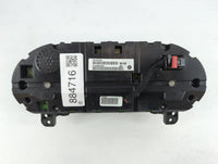 2015 Chrysler 200 Instrument Cluster Speedometer Gauges P/N:P68105897AK Fits OEM Used Auto Parts - Oemusedautoparts1.com