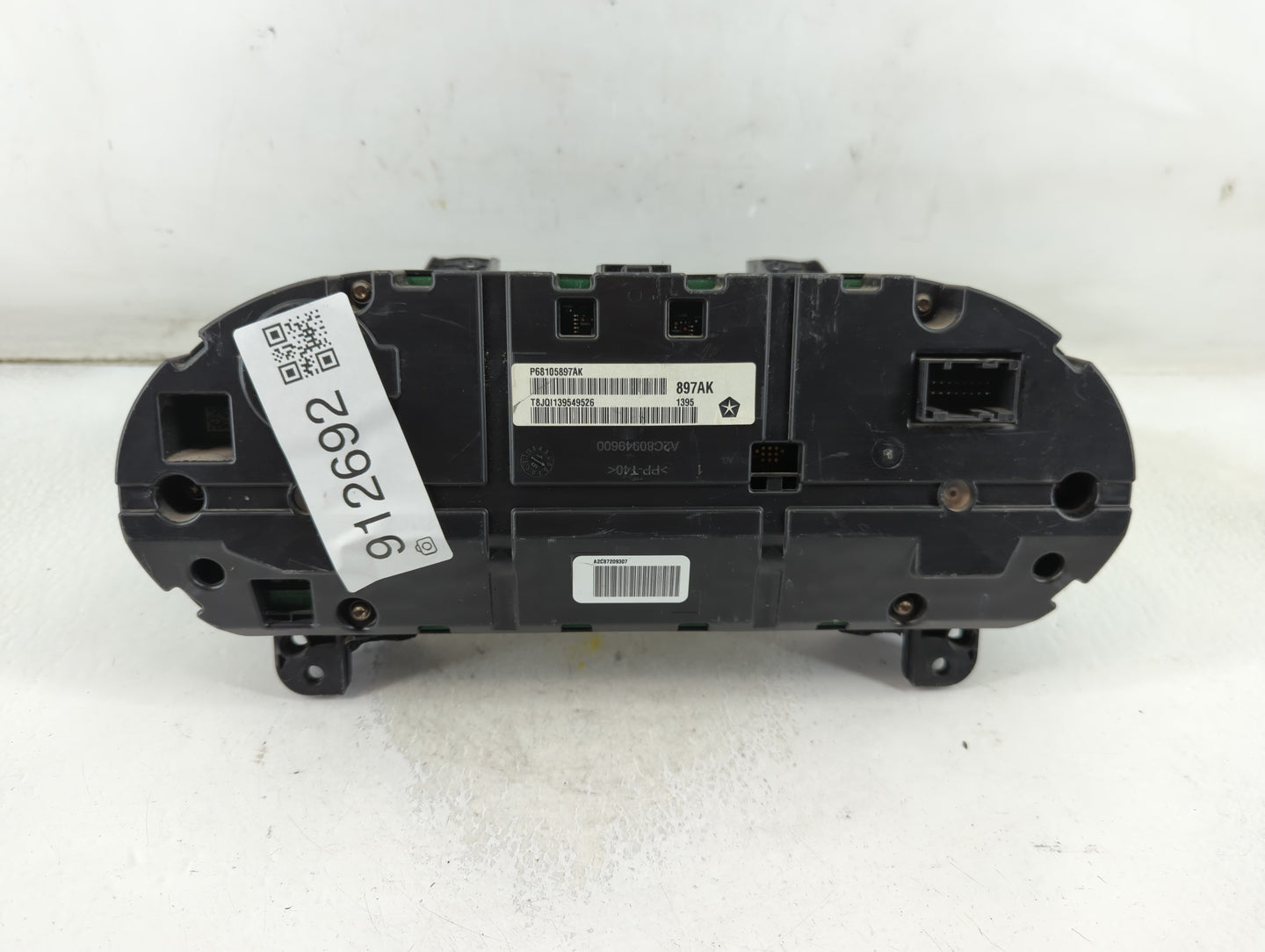 2015 Chrysler 200 Instrument Cluster Speedometer Gauges P/N:P68105897AK Fits OEM Used Auto Parts - Oemusedautoparts1.com