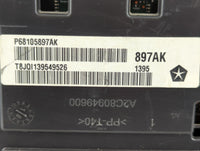 2015 Chrysler 200 Instrument Cluster Speedometer Gauges P/N:P68105897AK Fits OEM Used Auto Parts - Oemusedautoparts1.com