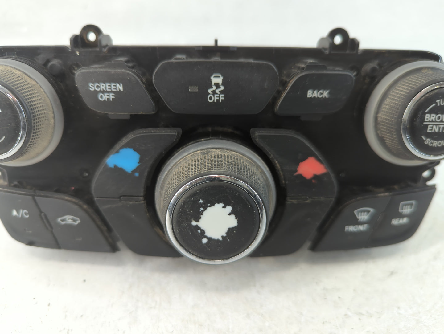 2015 Chrysler 200 Climate Control Module Temperature AC/Heater Replacement P/N:05091529AI Fits OEM Used Auto Parts - Oemused