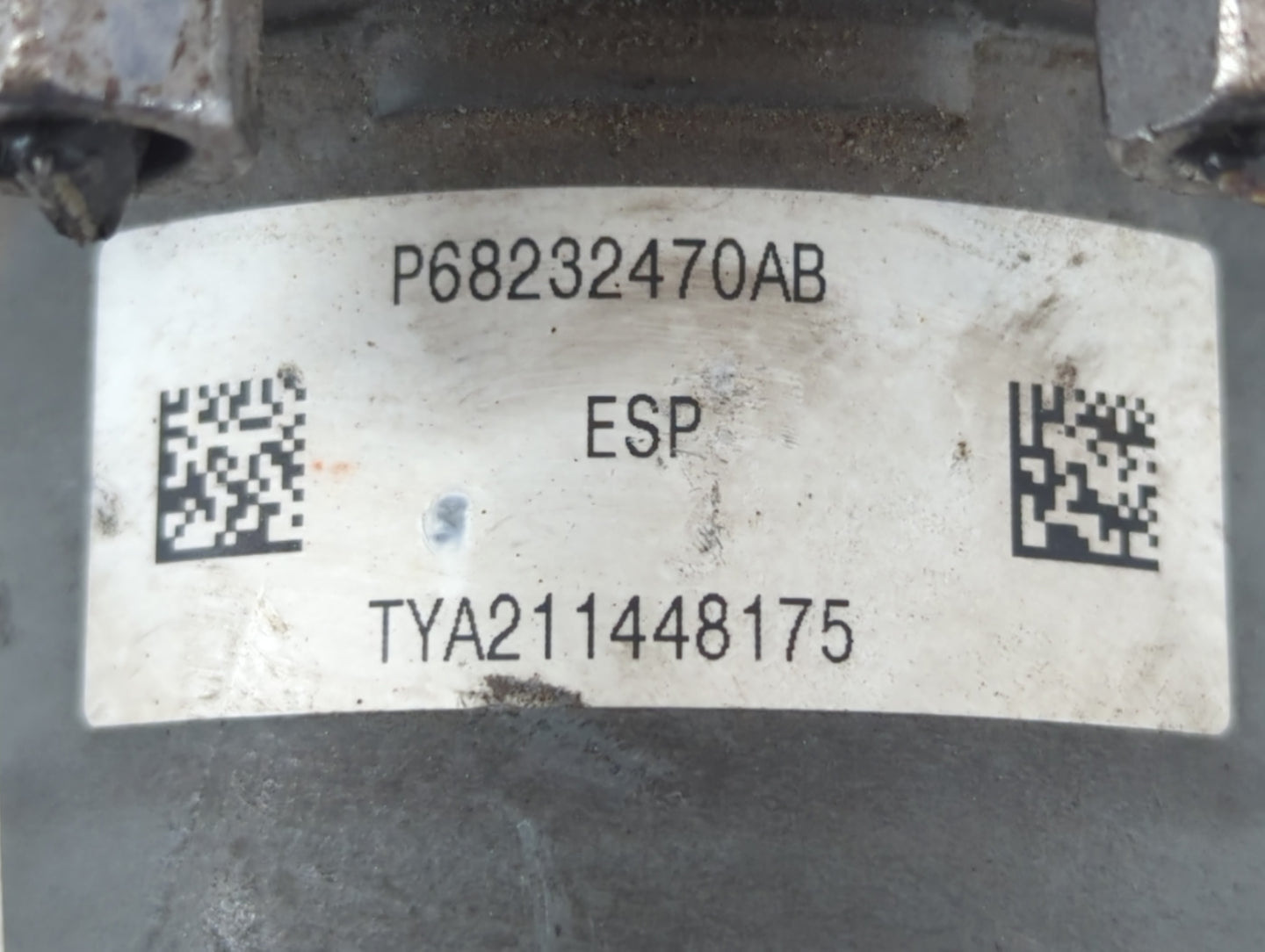 2015 Chrysler 200 ABS Pump Control Module Replacement P/N:68232470AB Fits OEM Used Auto Parts - Oemusedautoparts1.com