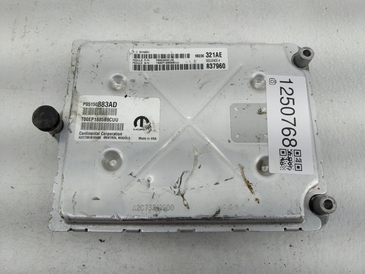 2015 Chrysler 300 PCM Engine Control Computer ECU ECM PCU OEM P/N:P05150883AD Fits OEM Used Auto Parts - Oemusedautoparts1.c