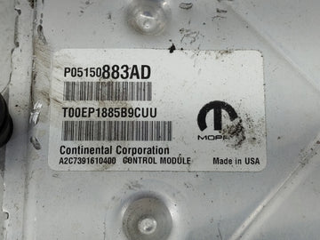 2015 Chrysler 300 PCM Engine Control Computer ECU ECM PCU OEM P/N:P05150883AD Fits OEM Used Auto Parts