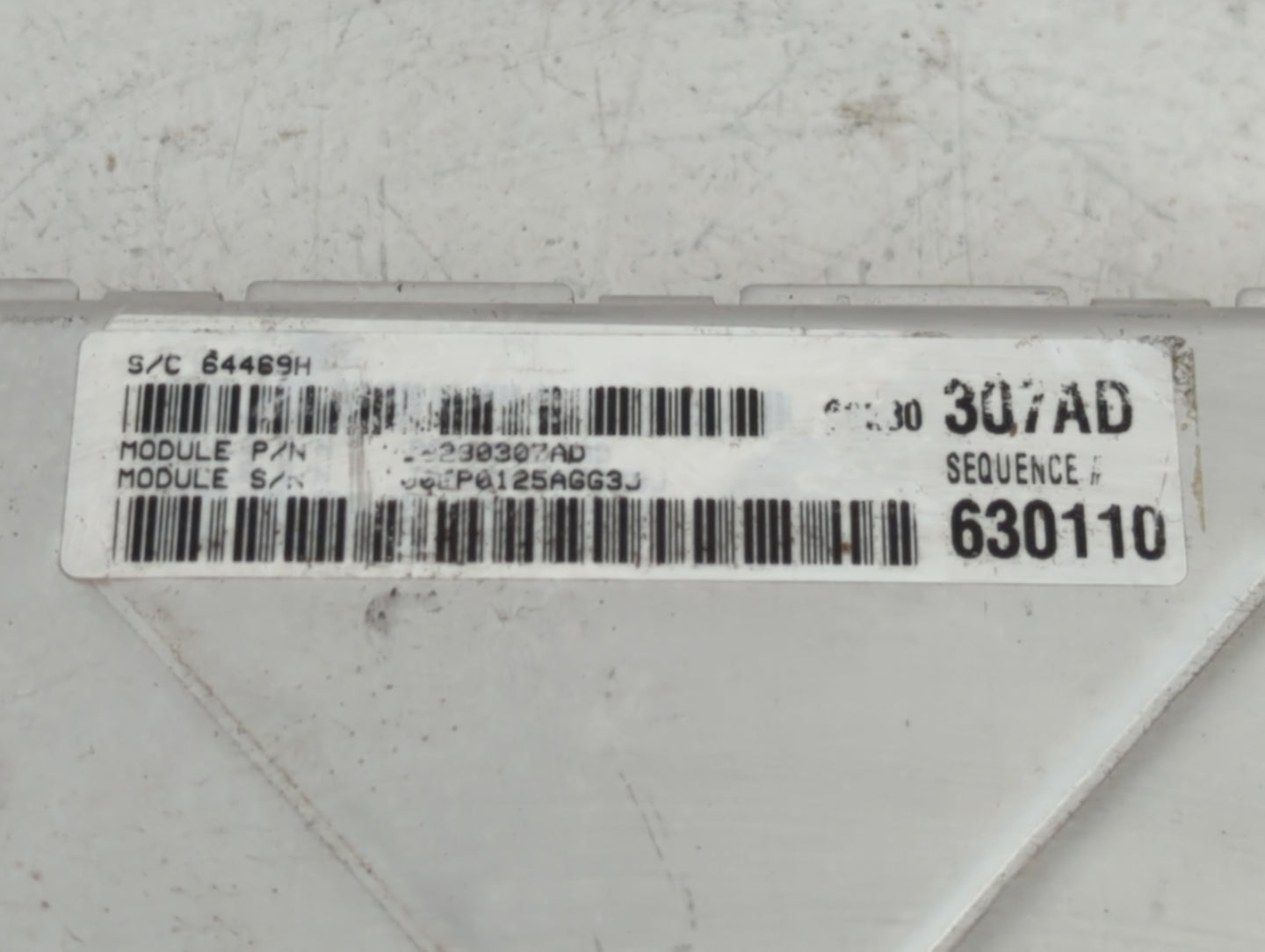 2015 Chrysler 300 PCM Engine Control Computer ECU ECM PCU OEM P/N:P05150883AD Fits OEM Used Auto Parts - Oemusedautoparts1.c
