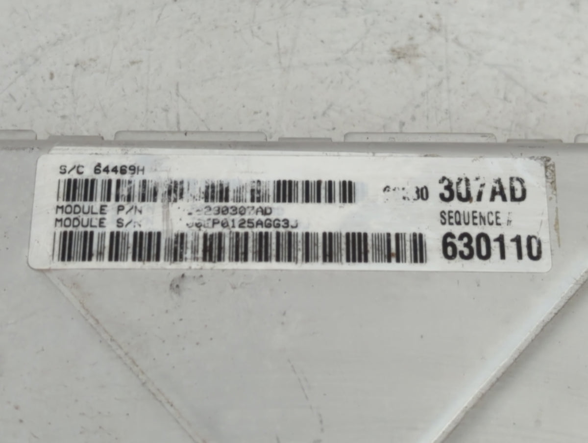 2015 Chrysler 300 PCM Engine Control Computer ECU ECM PCU OEM P/N:P05150883AD OEM Used Auto Parts - Oemusedautoparts1.com