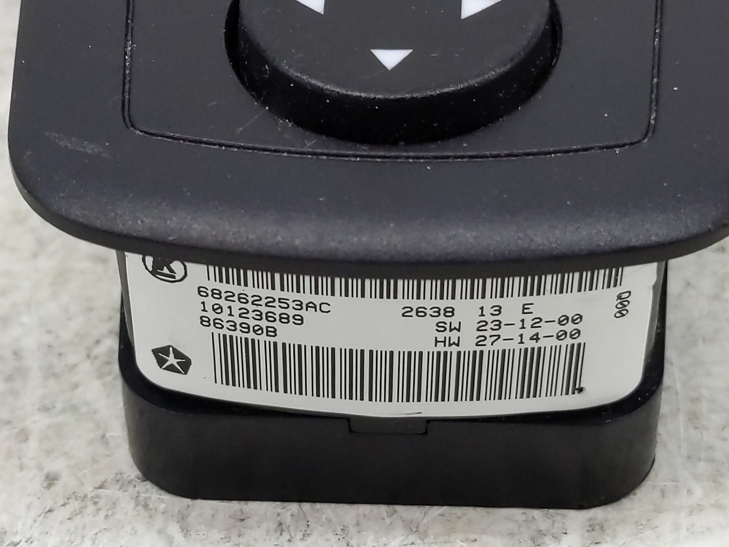 2015-2019 Chrysler 300 Master Power Window Switch Replacement Driver Side Left P/N:68262253AC Fits OEM Used Auto Parts - Oem