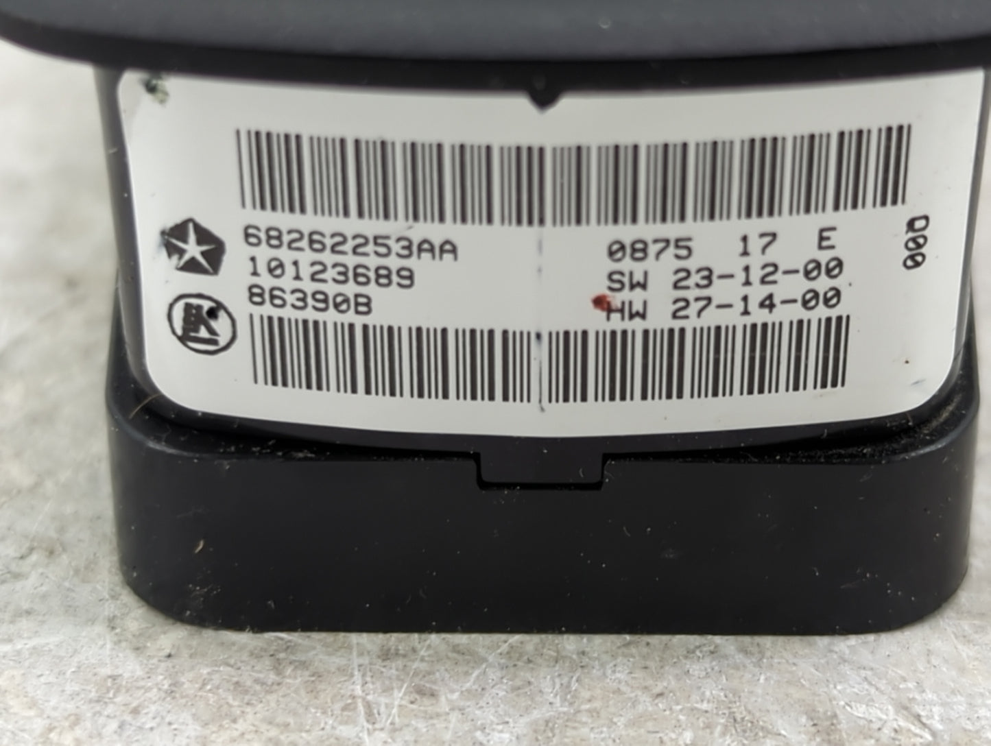 2015-2019 Chrysler 300 Master Power Window Switch Replacement Driver Side Left P/N:68262253AA Fits OEM Used Auto Parts - Oem