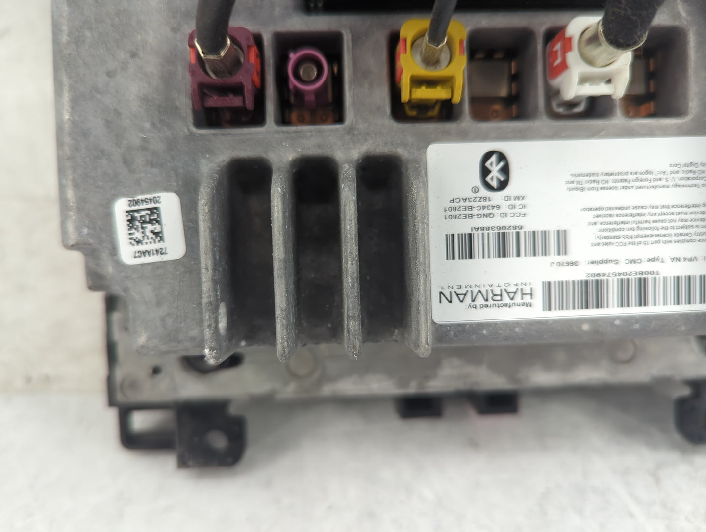 2015 Chrysler 300 Radio AM FM Cd Player Receiver Replacement P/N:T00BE204574902 68206388AI, QNG-BE2801, 6434C-BE2801 Fits OE