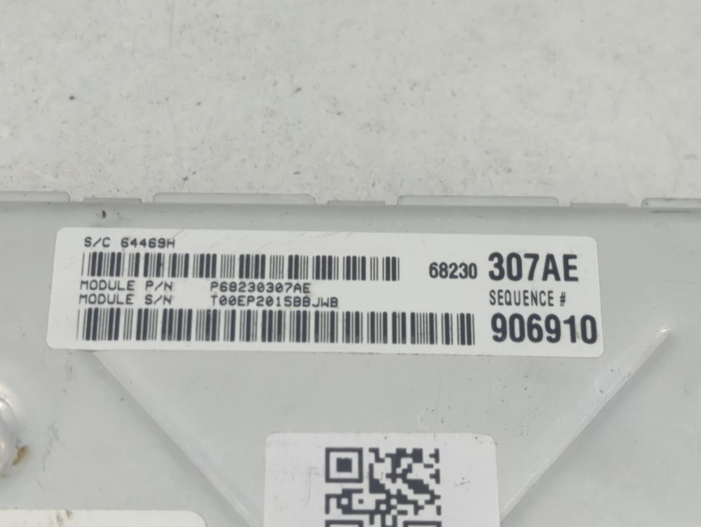 2015 Chrysler 300 PCM Engine Control Computer ECU ECM PCU OEM P/N:P05150883AD T00EP2015BBJWB, P68230307AE, A2C7391610400 Fit