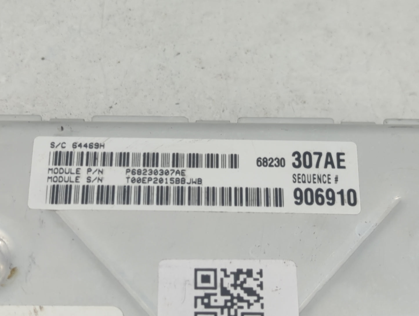 2015 Chrysler 300 PCM Engine Control Computer ECU ECM PCU OEM P/N:P05150883AD T00EP2015BBJWB, P68230307AE, A2C7391610400 Fit