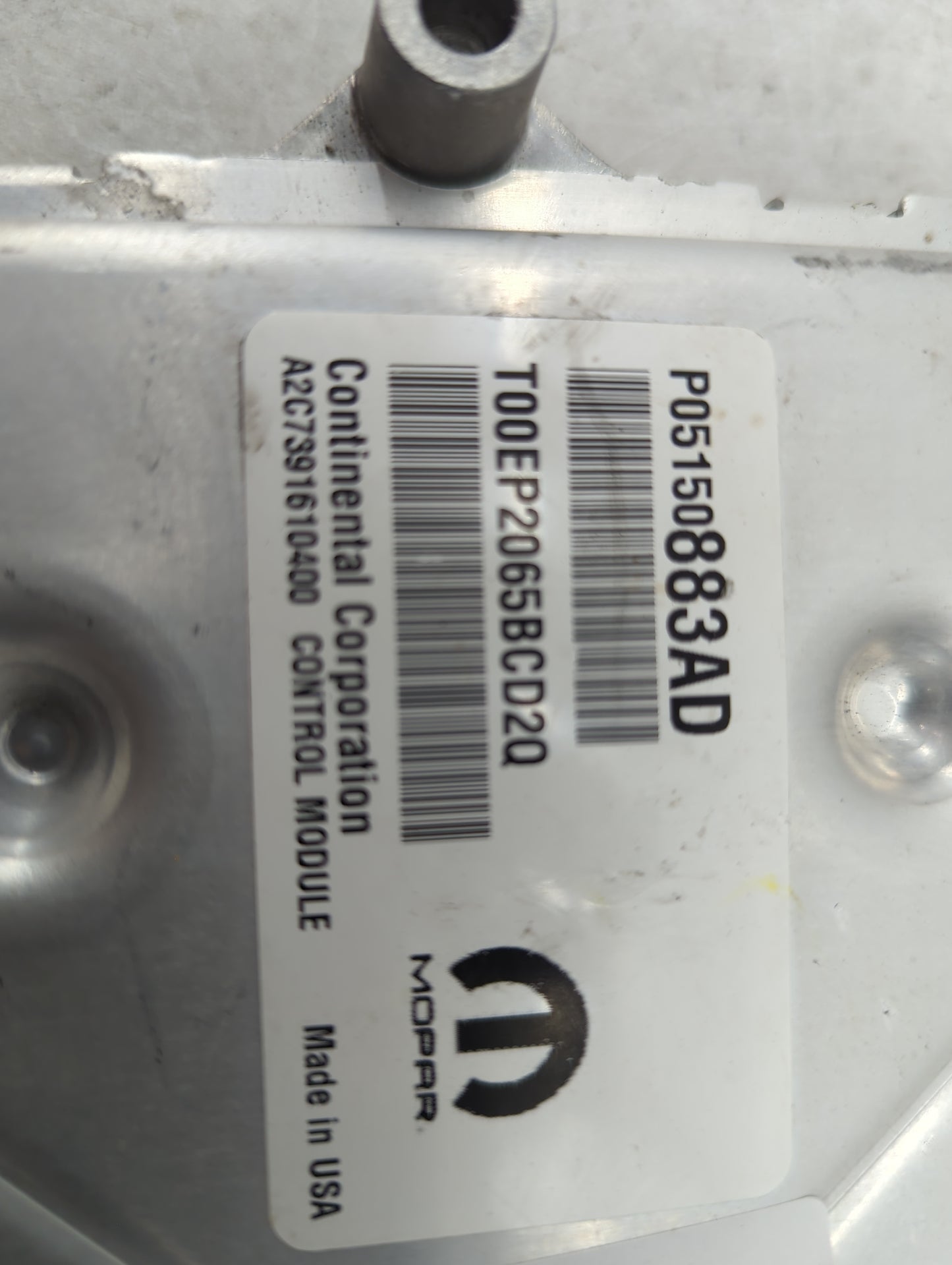 2015 Chrysler 300 PCM Engine Control Computer ECU ECM PCU OEM P/N:P05150883AD T00EP2065BCD2Q, A2C73916104Q0, 68028314AE Fits