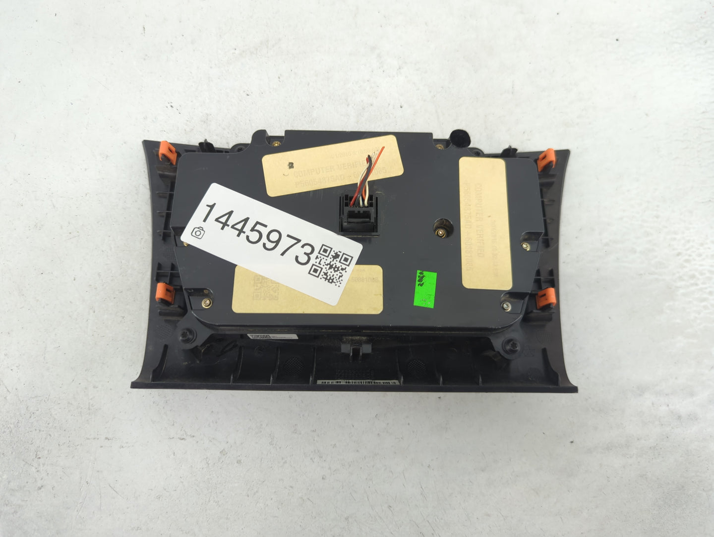 2015-2016 Chrysler 300 Climate Control Module Temperature AC/Heater Replacement P/N:P56054875AD 60881085 Fits Fits 2015 2016