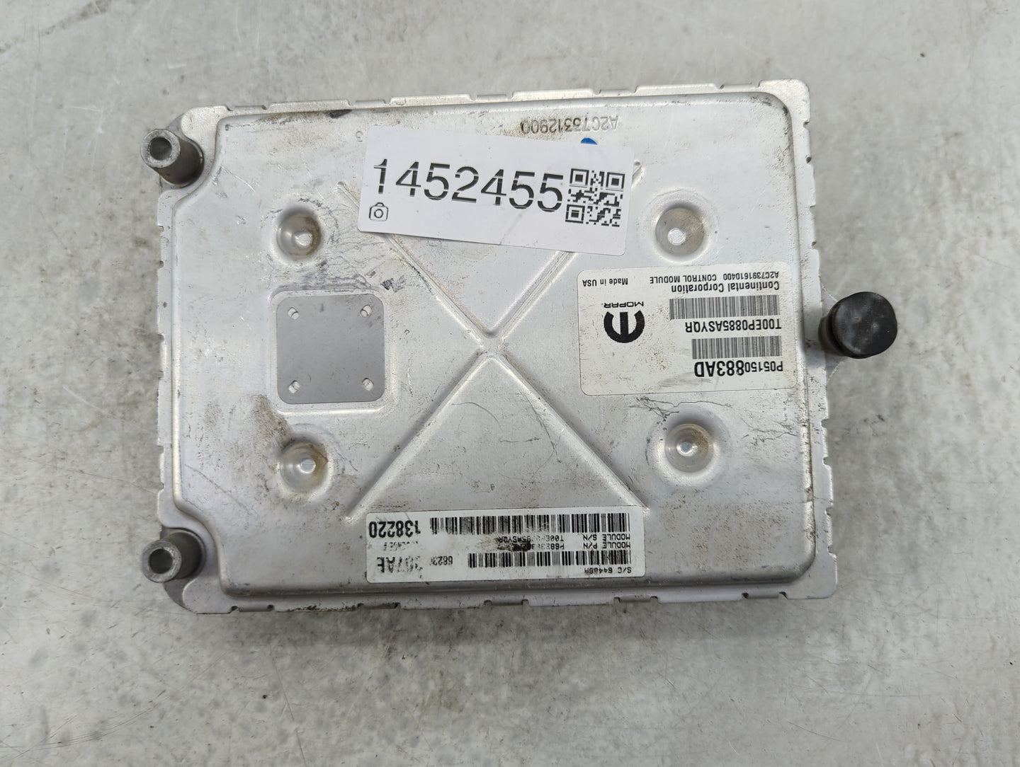 2015 Chrysler 300 PCM Engine Control Computer ECU ECM PCU OEM P/N:P05150883AD T00EP0885ASYQR, A2C7391610400, P68214189AE Fit