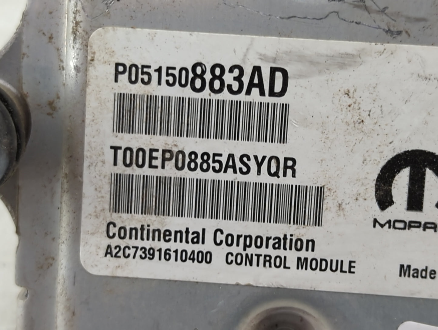 2015 Chrysler 300 PCM Engine Control Computer ECU ECM PCU OEM P/N:P05150883AD T00EP0885ASYQR, A2C7391610400, P68214189AE Fit
