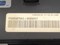 2015-2016 Chrysler 300 Climate Control Module Temperature AC/Heater Replacement P/N:P56054875AC 90250917 Fits Fits 2015 2016