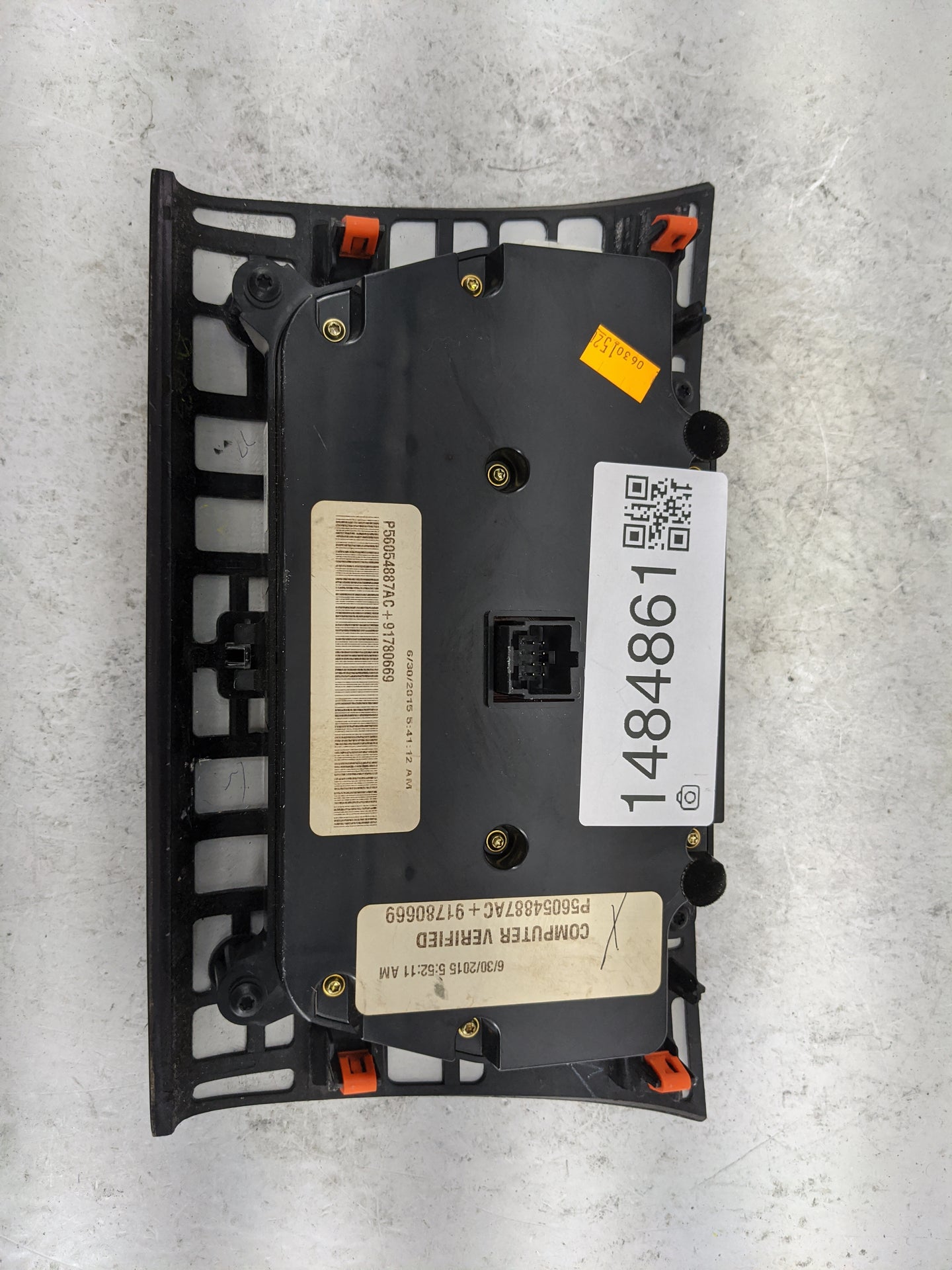2015-2016 Chrysler 300 Climate Control Module Temperature AC/Heater Replacement P/N:P56054887AC 91780669 Fits Fits 2015 2016