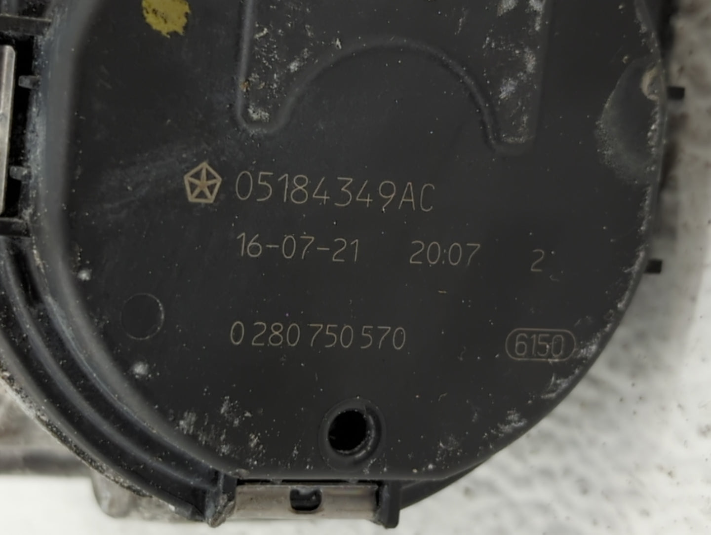 2011-2018 Chrysler 300 Throttle Body P/N:05184349AC 05184349AE, 05184349AF Fits Fits 2011 2012 2013 2014 2015 2016 2017 2018