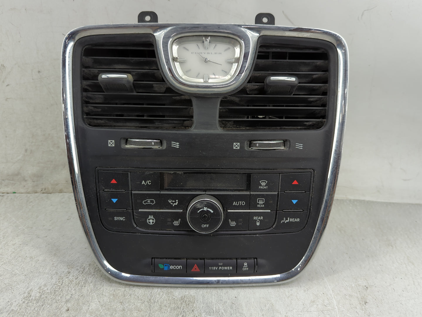 2015 Chrysler Town and Country Climate Control Module Temperature AC/Heater Replacement P/N:56046741AA P15511136TAG Fits OEM