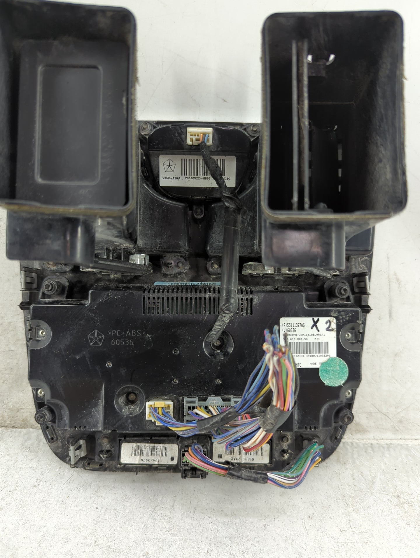 2015 Chrysler Town and Country Climate Control Module Temperature AC/Heater Replacement P/N:56046741AA P15511136TAG Fits OEM