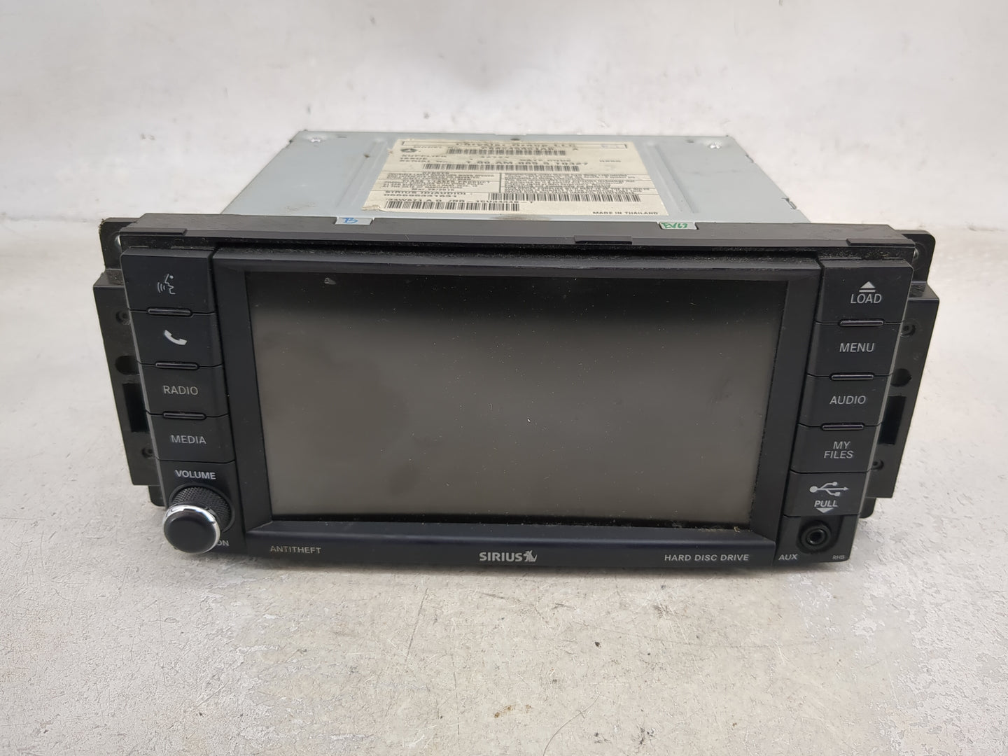 2015 Chrysler Town and Country Radio AM FM Cd Player Receiver Replacement P/N:P68245851AB Fits OEM Used Auto Parts - Oemused