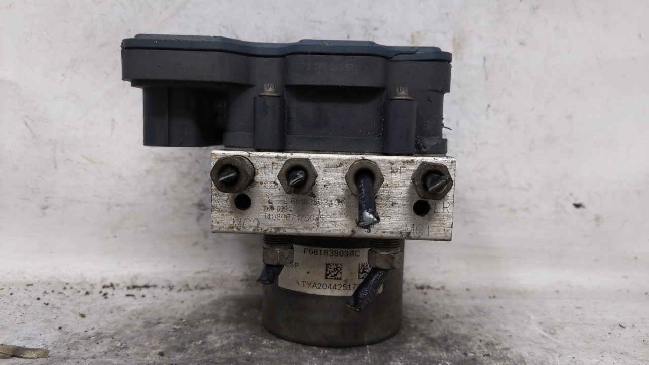 2014 Chrysler Town & Country ABS Pump Control Module Replacement P/N:68183803AC Fits OEM Used Auto Parts - Oemusedautoparts1