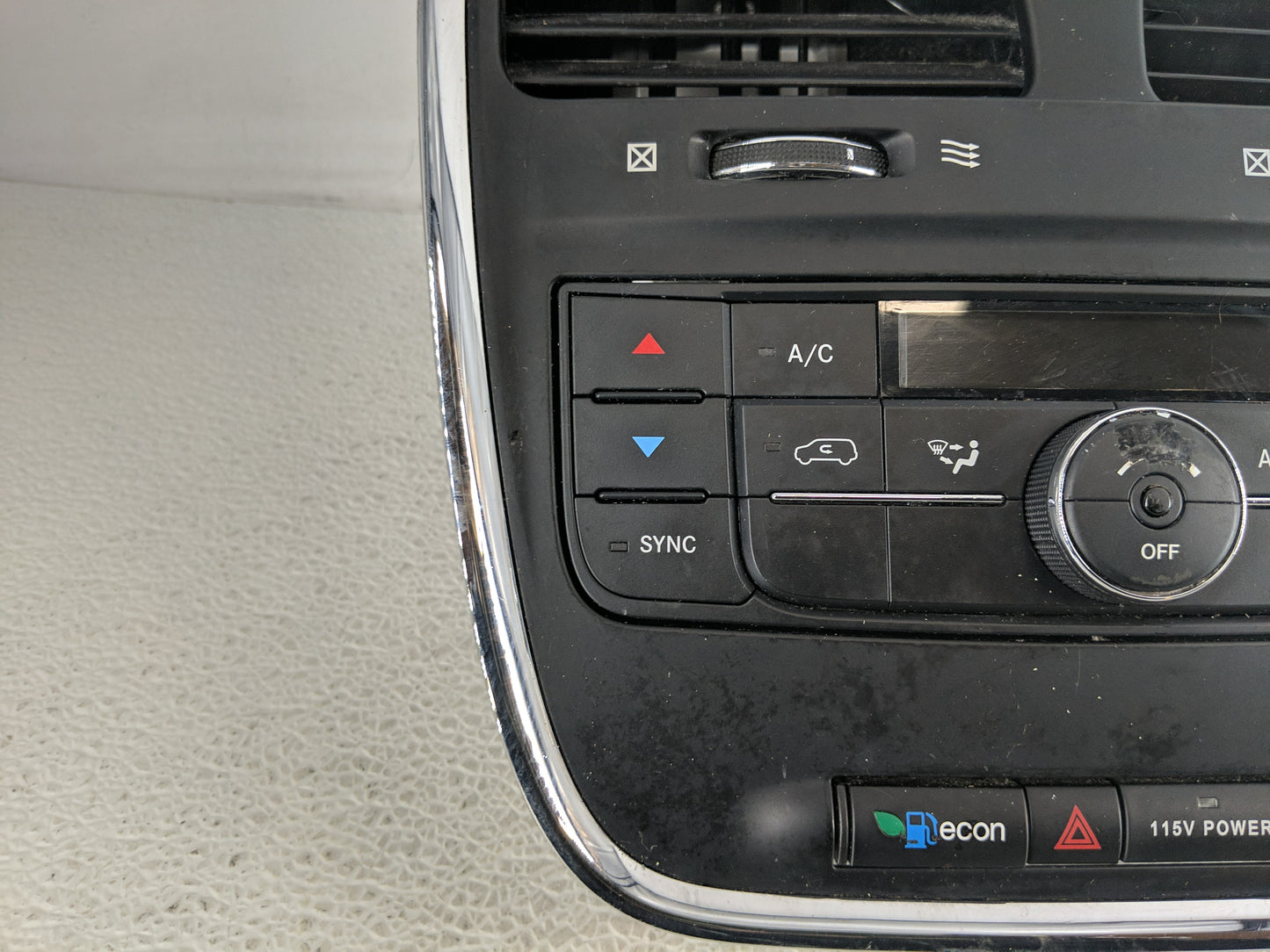 2012-2016 Chrysler Town & Country Climate Control Module Temperature AC/Heater Replacement P/N:56046741AA Fits OEM Used Auto