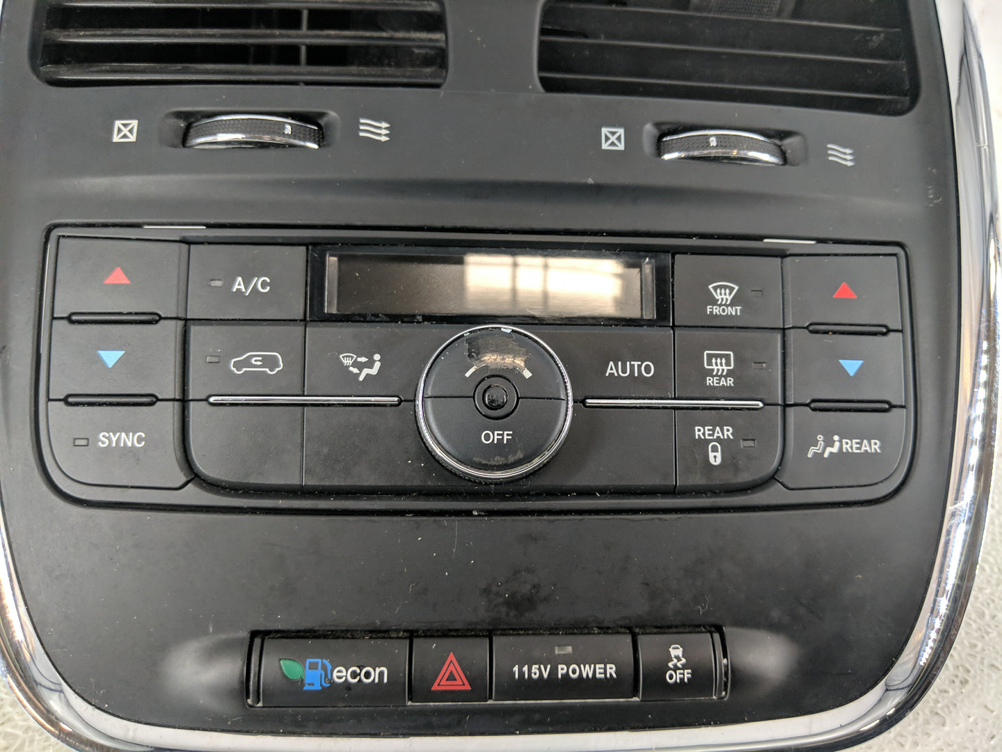 2012-2016 Chrysler Town & Country Climate Control Module Temperature AC/Heater Replacement P/N:56046741AA Fits OEM Used Auto