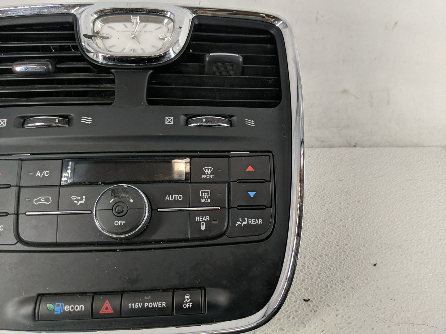 2012-2016 Chrysler Town & Country Climate Control Module Temperature AC/Heater Replacement P/N:56046741AA Fits OEM Used Auto