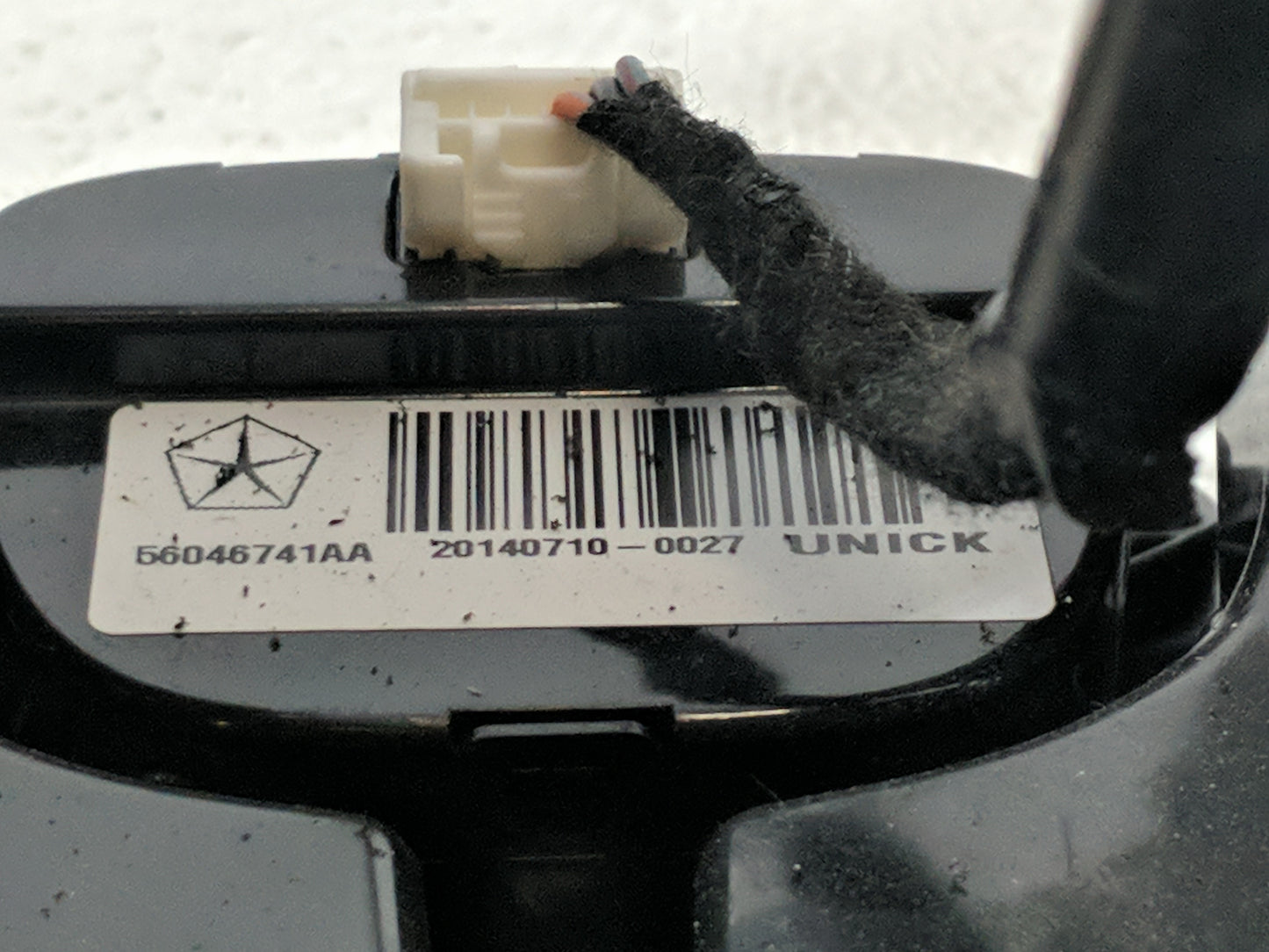 2012-2016 Chrysler Town & Country Climate Control Module Temperature AC/Heater Replacement P/N:56046741AA Fits OEM Used Auto