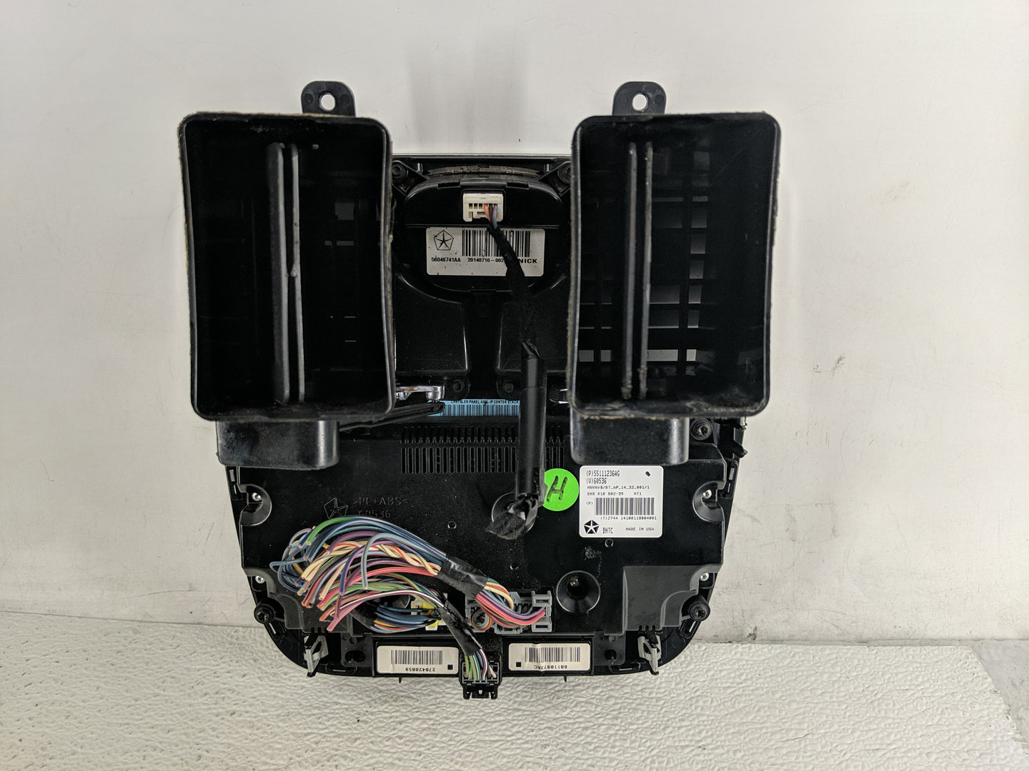 2012-2016 Chrysler Town & Country Climate Control Module Temperature AC/Heater Replacement P/N:56046741AA Fits OEM Used Auto