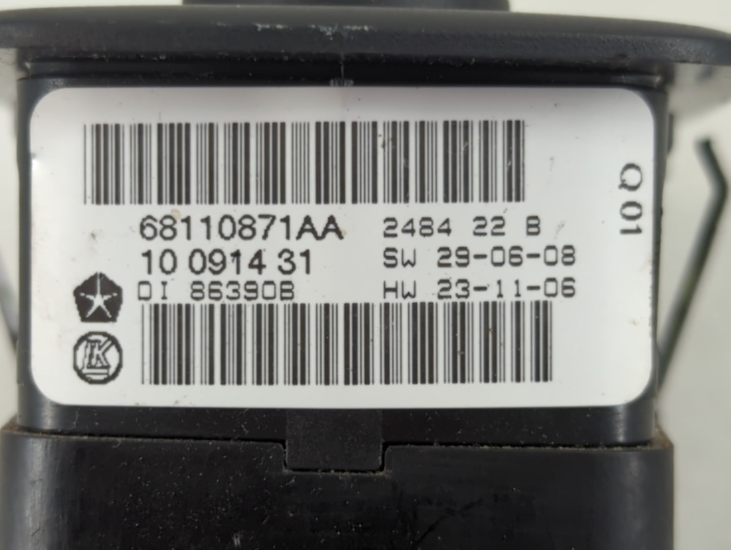 2012-2016 Chrysler Town & Country Master Power Window Switch Replacement Driver Side Left P/N:68110871AA Fits OEM Used Auto 