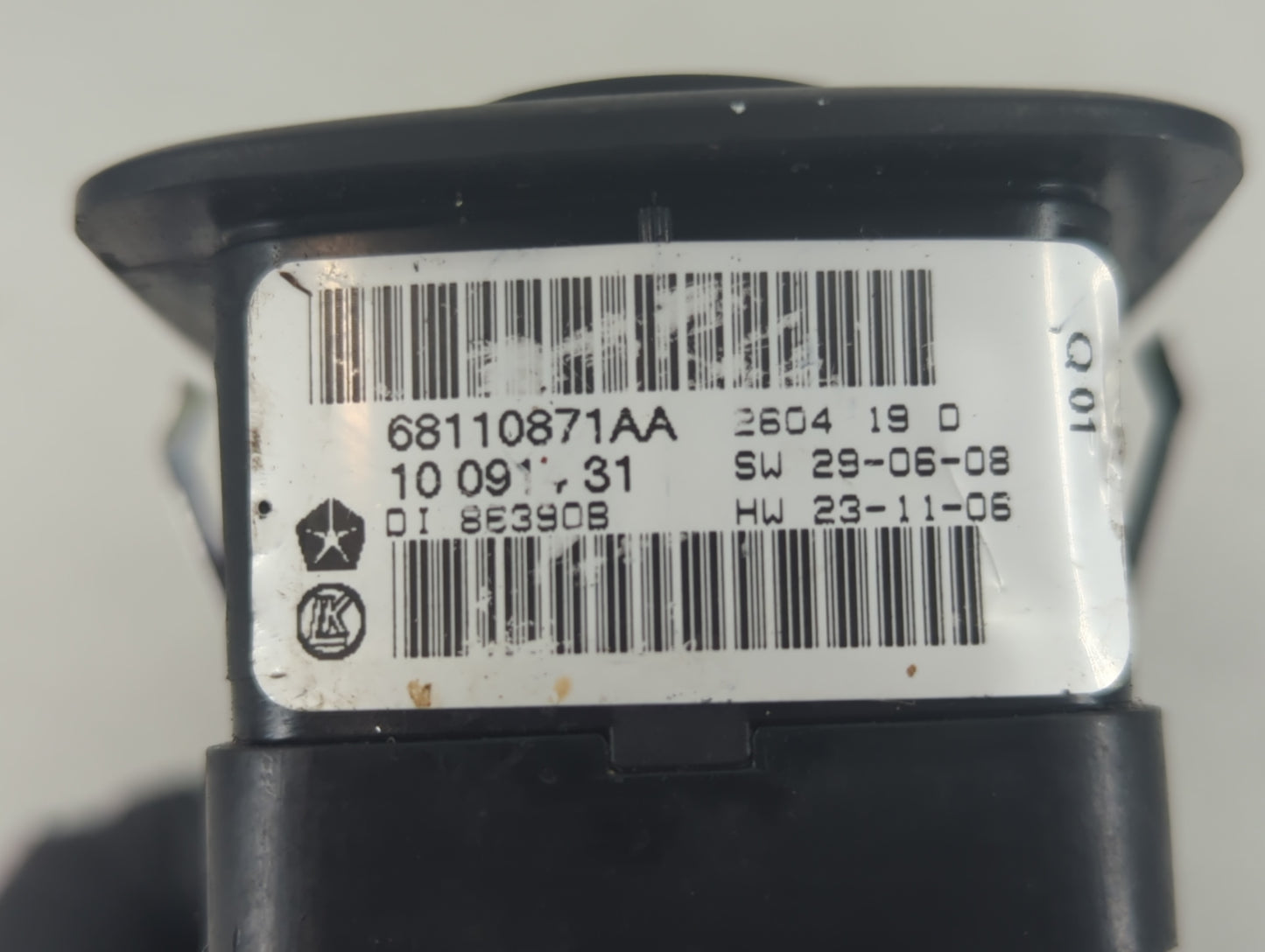 2012-2016 Chrysler Town & Country Master Power Window Switch Replacement Driver Side Left P/N:68110871AA Fits OEM Used Auto 