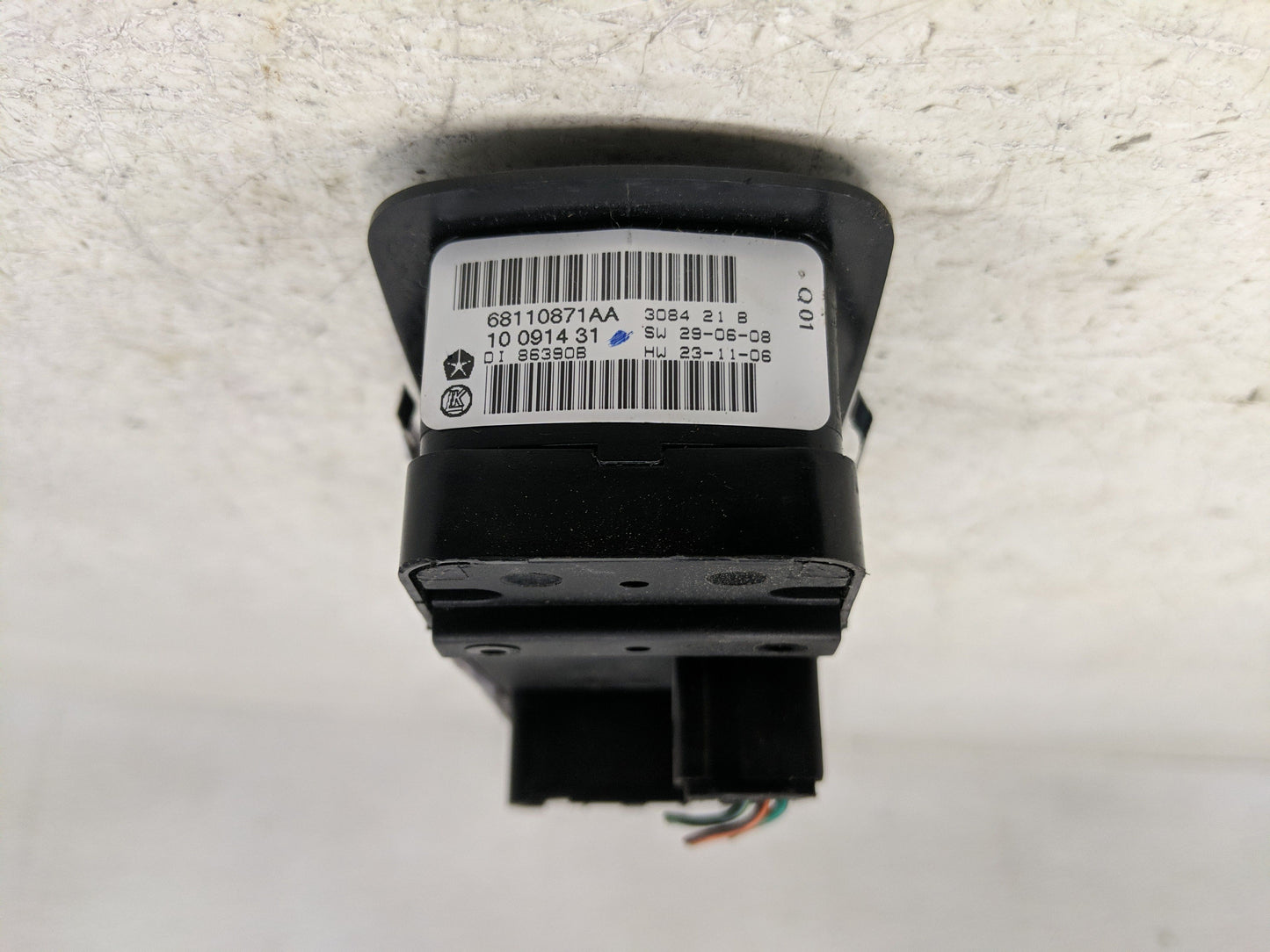 2012-2016 Chrysler Town & Country Master Power Window Switch Replacement Driver Side Left P/N:10 0914 31 68110871AA Fits OEM