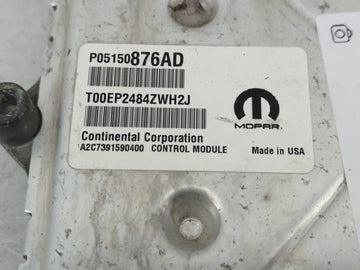 2015 Chrysler Town & Country PCM Engine Control Computer ECU ECM PCU OEM P/N:05150876AD Fits OEM Used Auto Parts