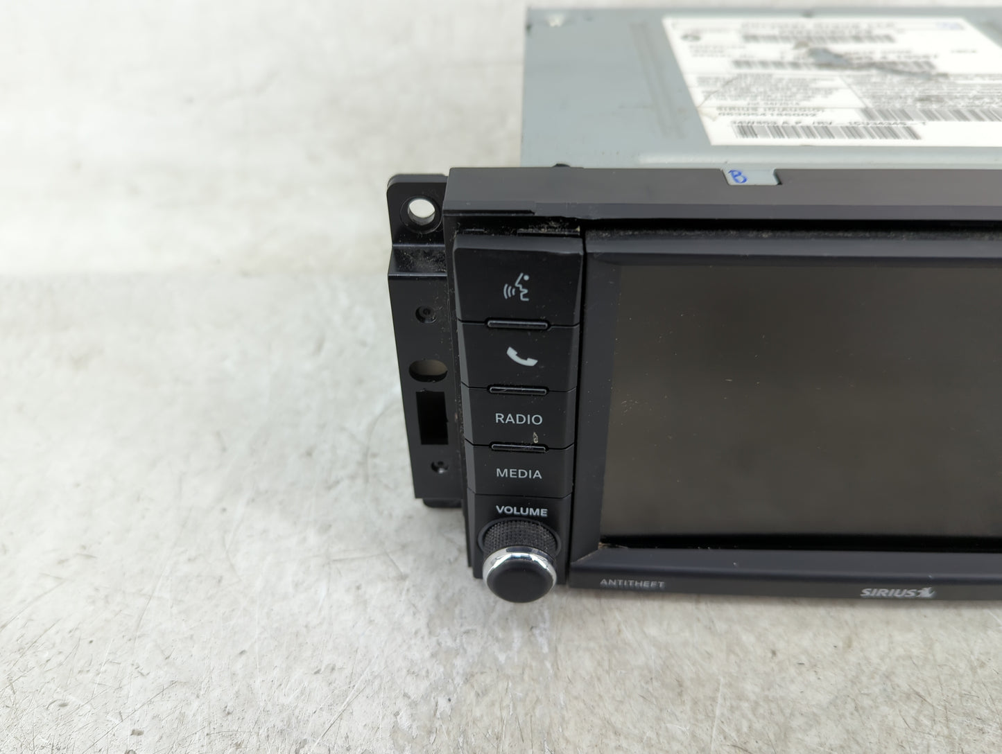 2012-2016 Chrysler Town & Country Radio AM FM Cd Player Receiver Replacement P/N:P68245857AB Fits OEM Used Auto Parts - Oemu