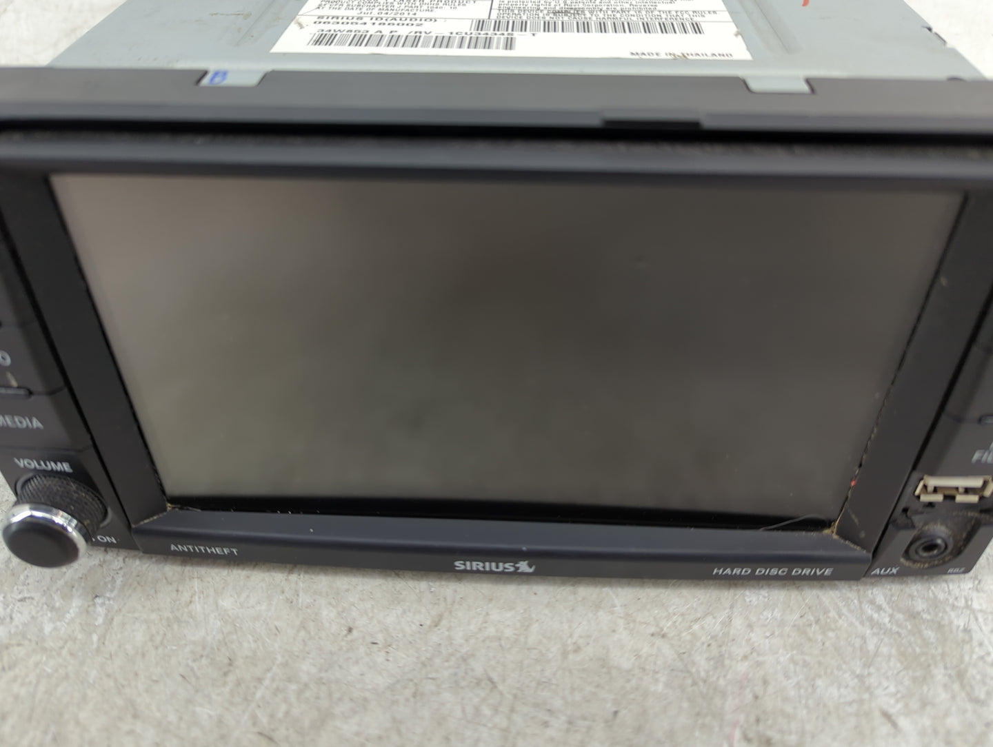 2012-2016 Chrysler Town & Country Radio AM FM Cd Player Receiver Replacement P/N:P68245857AB Fits OEM Used Auto Parts - Oemu