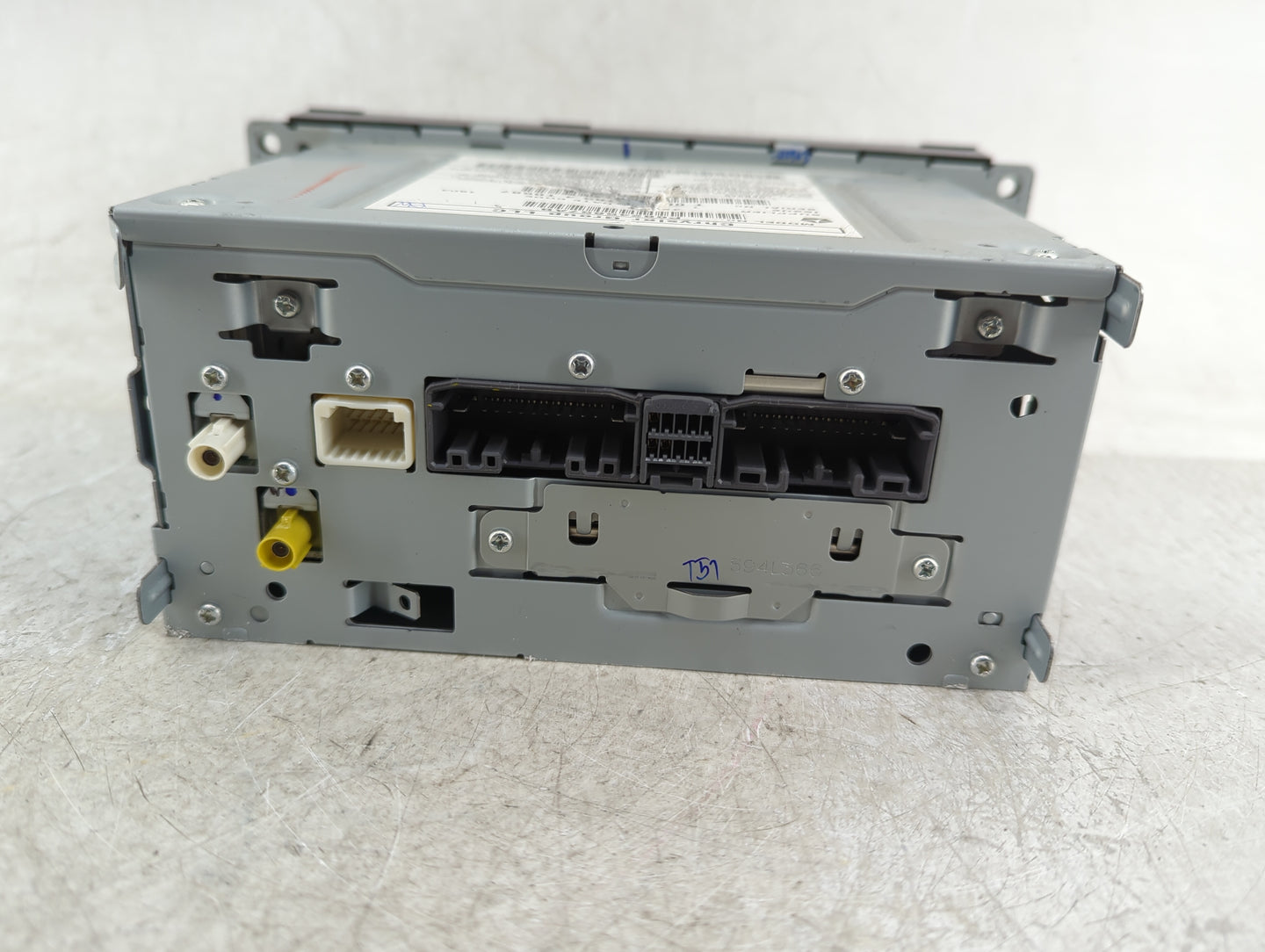 2012-2016 Chrysler Town & Country Radio AM FM Cd Player Receiver Replacement P/N:P68245857AB Fits OEM Used Auto Parts - Oemu