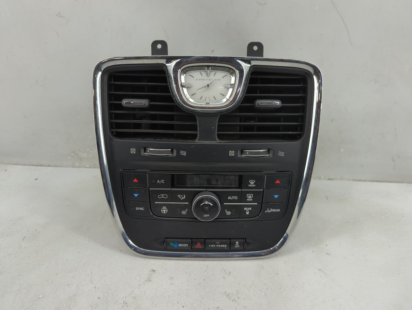 2011-2016 Chrysler Town & Country Climate Control Module Temperature AC/Heater Replacement P/N:55111367AG Fits OEM Used Auto