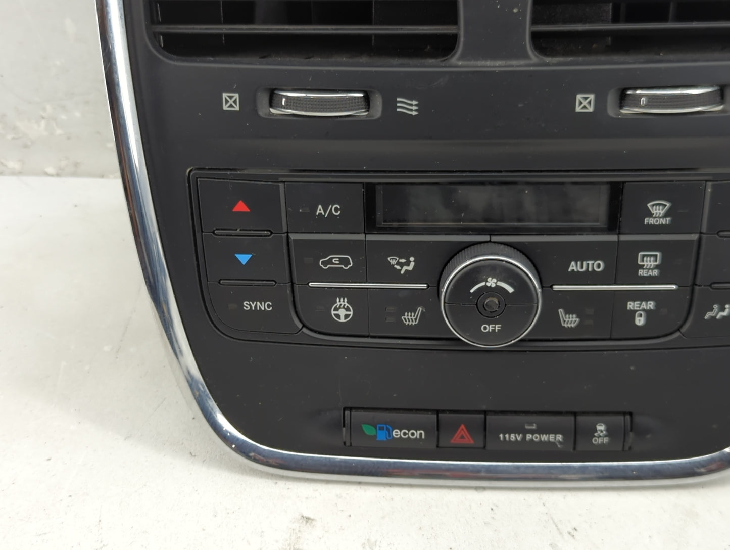 2011-2016 Chrysler Town & Country Climate Control Module Temperature AC/Heater Replacement P/N:55111367AG Fits OEM Used Auto