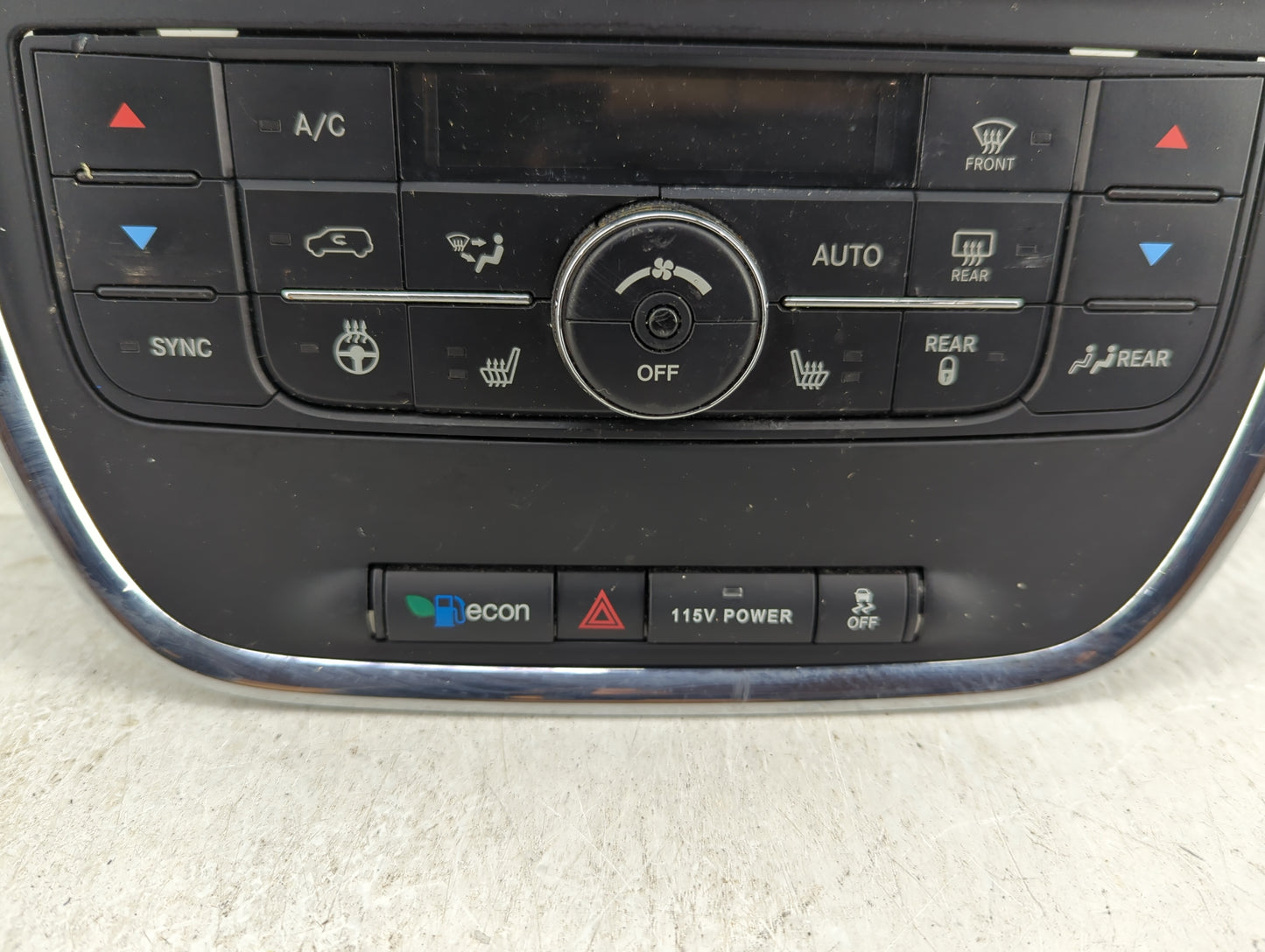 2011-2016 Chrysler Town & Country Climate Control Module Temperature AC/Heater Replacement P/N:68110973AC P55111367AF Fits O