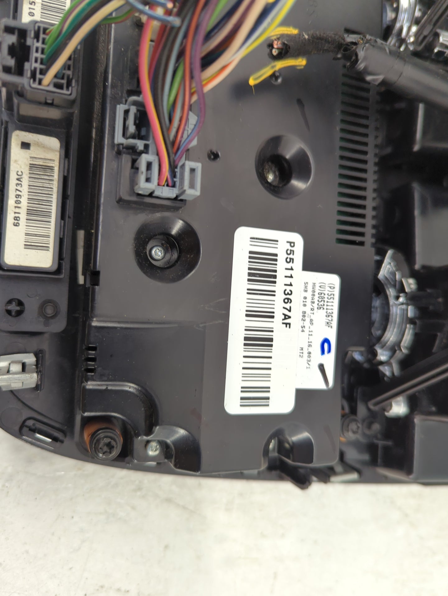2011-2016 Chrysler Town & Country Climate Control Module Temperature AC/Heater Replacement P/N:68110973AC P55111367AF Fits O