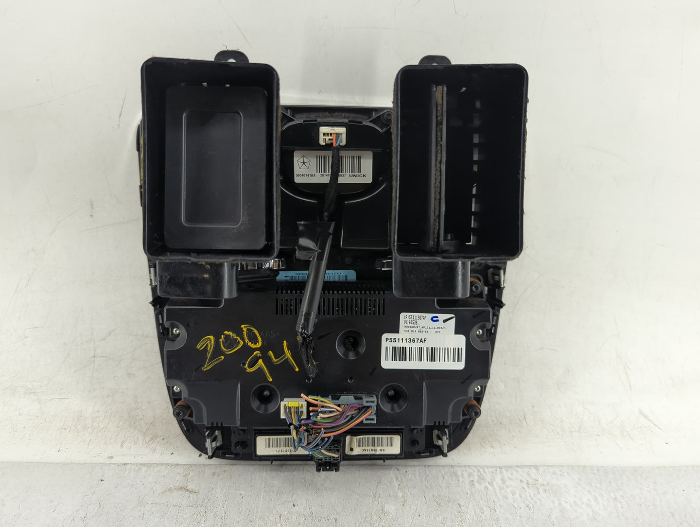 2011-2016 Chrysler Town & Country Climate Control Module Temperature AC/Heater Replacement P/N:68110973AC P55111367AF Fits O