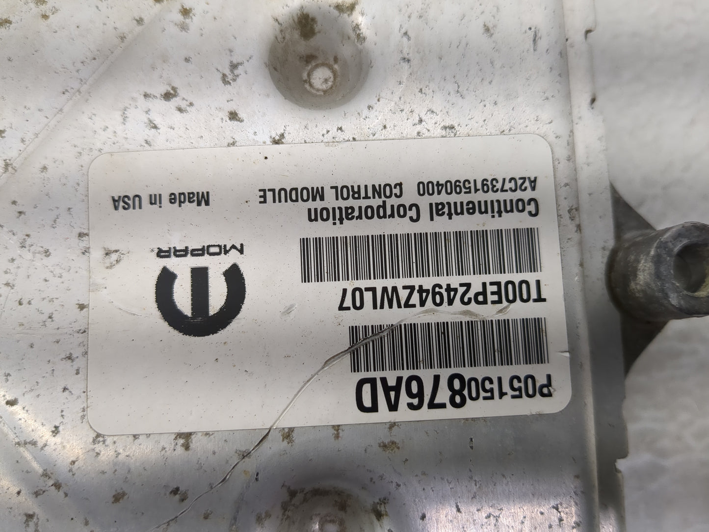 2015 Chrysler Town & Country PCM Engine Control Computer ECU ECM PCU OEM P/N:P05150876AD P68240676AC, A2C73915904000 Fits OE