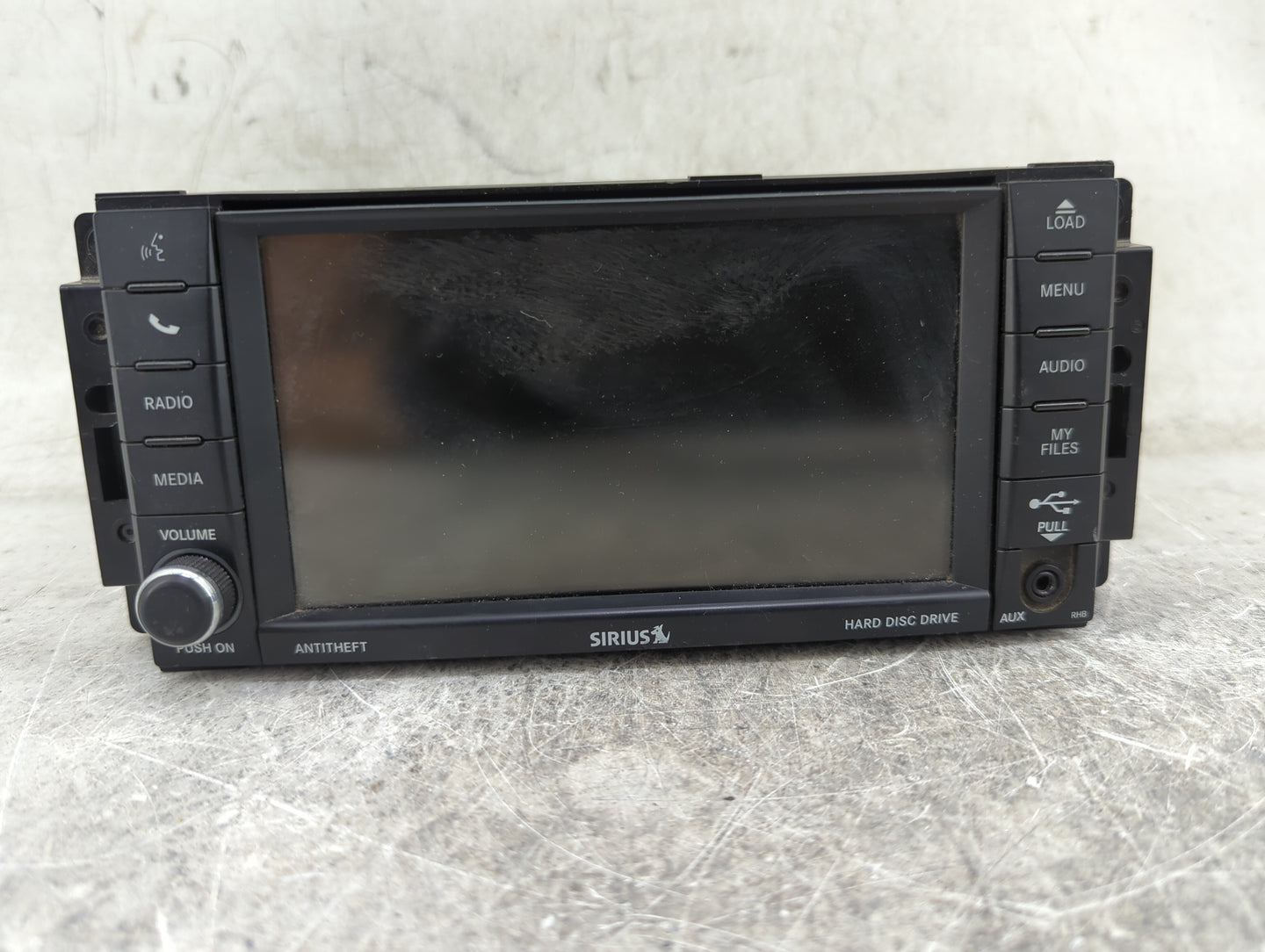 2012-2016 Chrysler Town & Country Radio AM FM Cd Player Receiver Replacement P/N:P68245851AB Fits OEM Used Auto Parts - Oemu