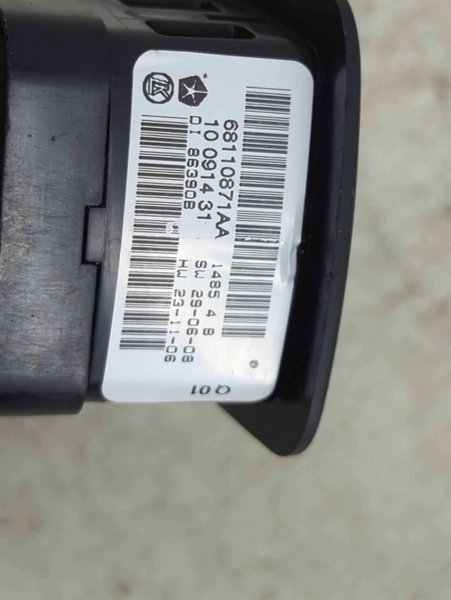 2012-2016 Chrysler Town & Country Master Power Window Switch Replacement Driver Side Left P/N:68110871AA Fits OEM Used Auto 