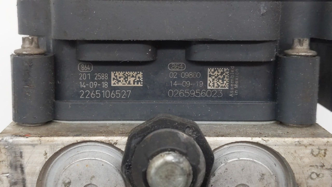 2014 Chrysler Town & Country ABS Pump Control Module Replacement P/N:P68183803AC Fits OEM Used Auto Parts - Oemusedautoparts