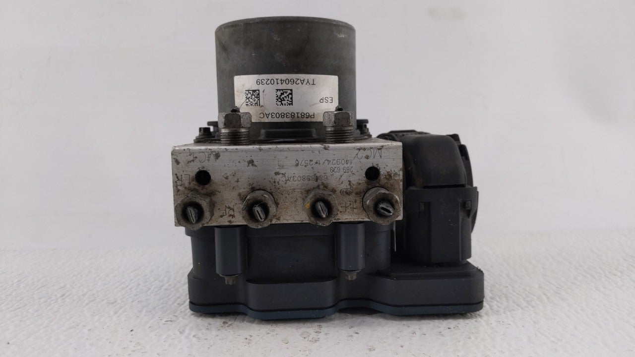 2014 Chrysler Town & Country ABS Pump Control Module Replacement P/N:P68183803AC Fits OEM Used Auto Parts - Oemusedautoparts